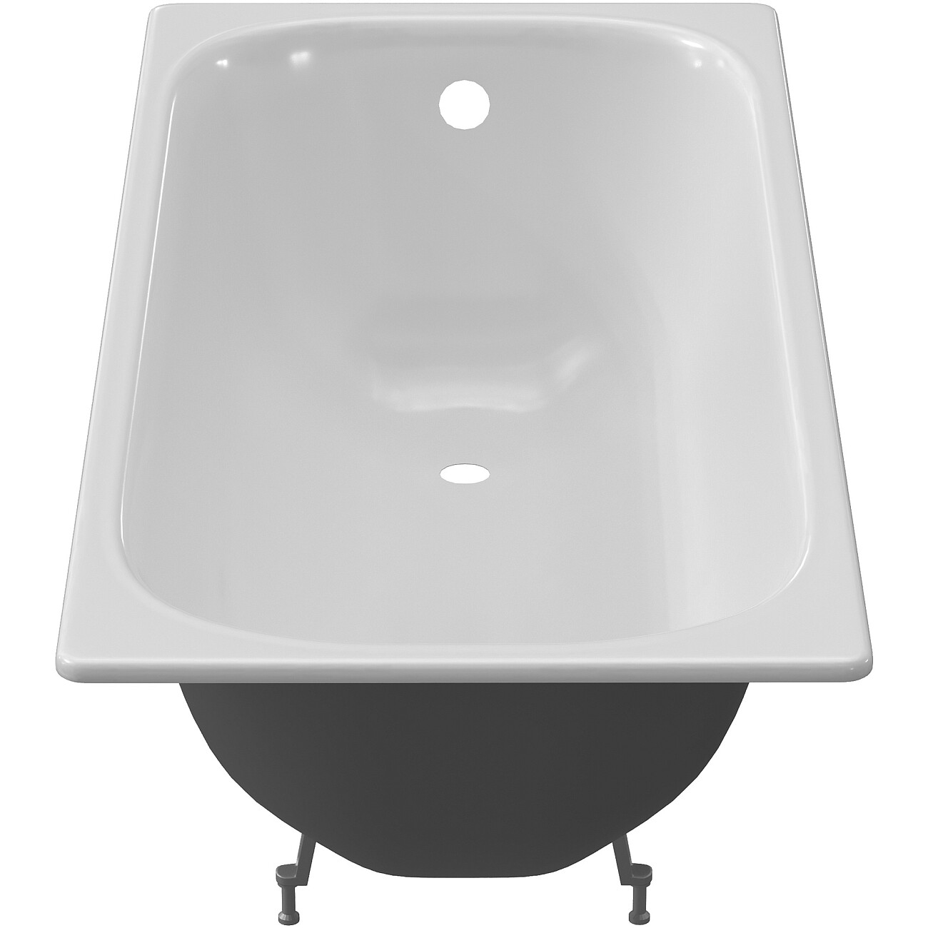 Ванна чугунная 160x75 белая Diwo "Кострома" DK0008, D0017 - изображение 10