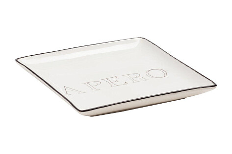 Декоративное блюдо Apero White