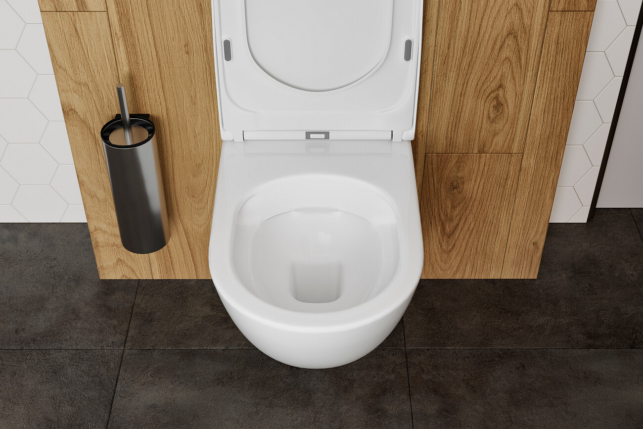 Унитаз подвесной безободковый белый Stworki Rotenburg WH52 - изображение 10