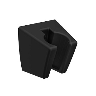 Держатель настенный для ручного душа квадратный черный Ravak X07P640