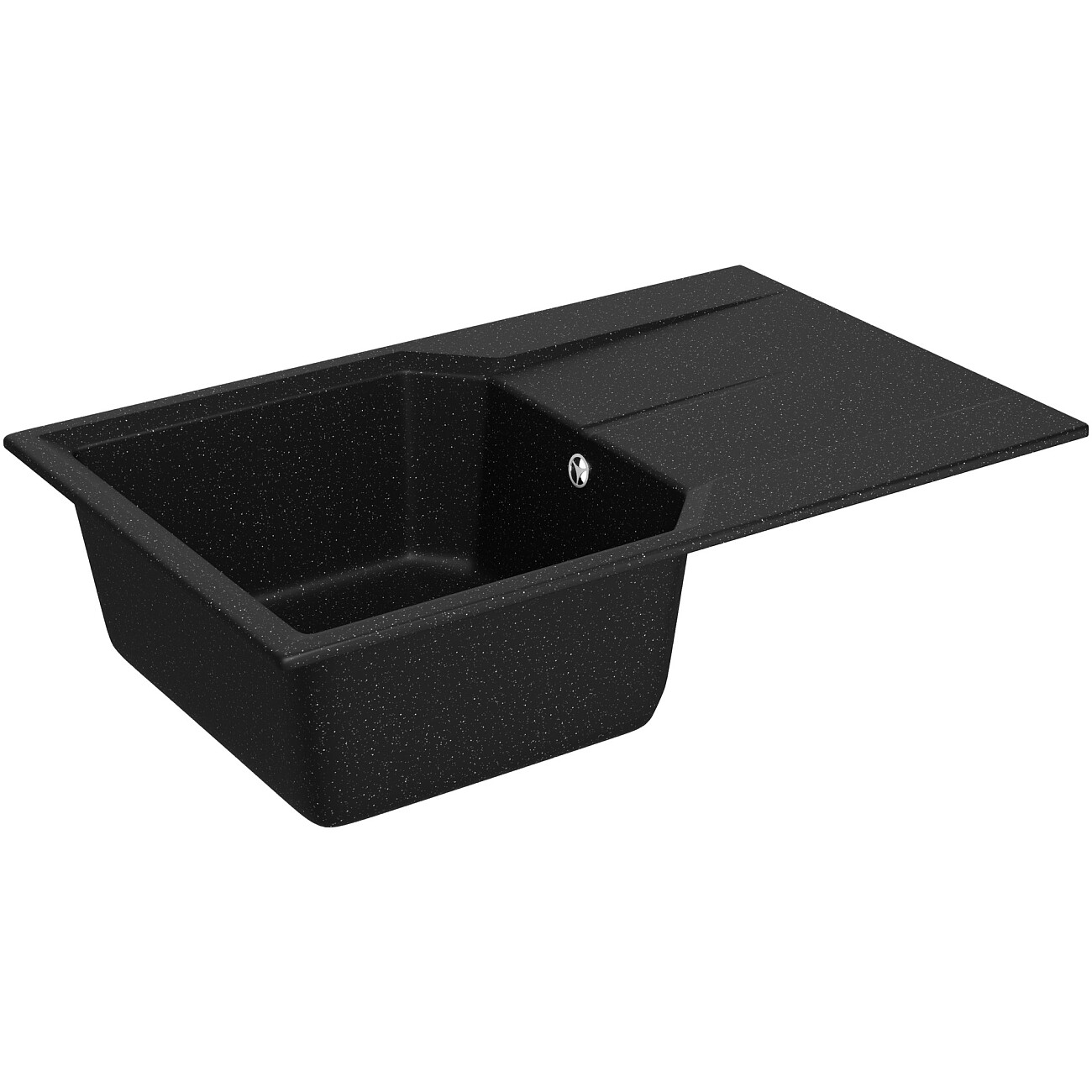 Мойка кухонная черная Domaci "Парма" 78-49-420 - изображение 5