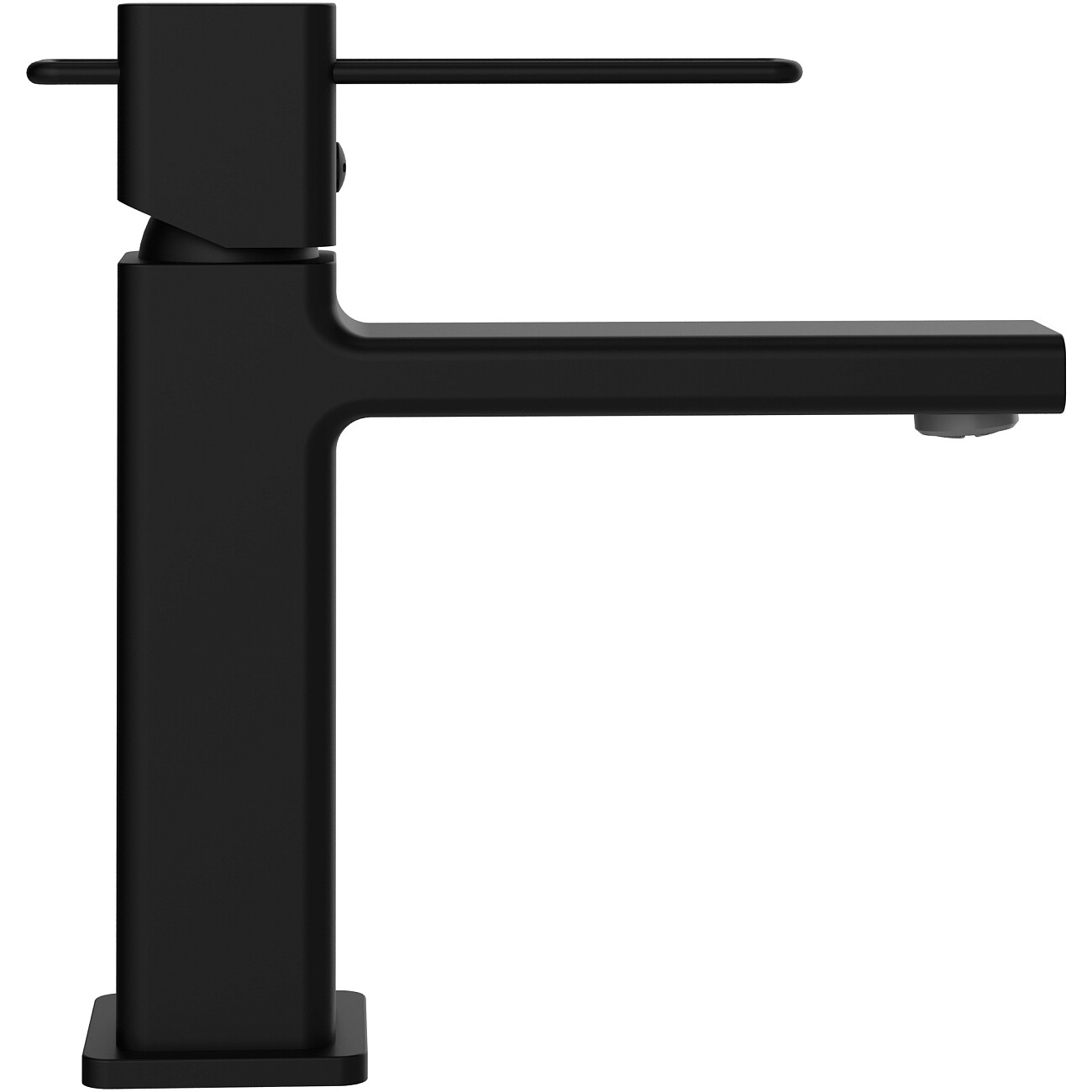 Смеситель для раковины однорычажный черный Stworki "Брамминг" S40010BK - изображение 9