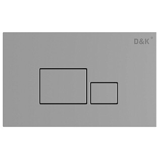 Клавиша смыва хром D&K Quadro DB1519001