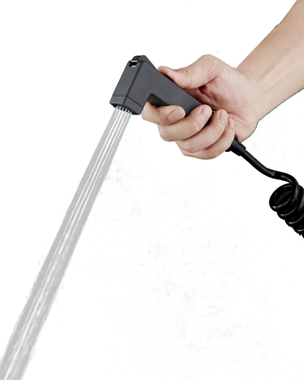 Гигиенический душ со шлангом черный Stworki "Карлстад" KAS-07b - изображение 4