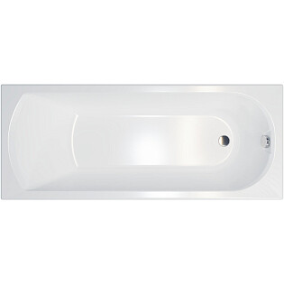 Ванна акриловая 170x70 см белая Diwo &quot;Углич&quot; Щ0000055175, Щ0000048583