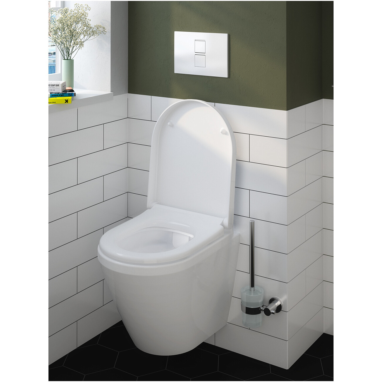 Унитаз подвесной безободковый белый Vitra Integra Round 7041B003-0075 - изображение 2