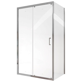 Душевой уголок прямоугольный 120х80 см хром Cerutti SPA Gloria 120