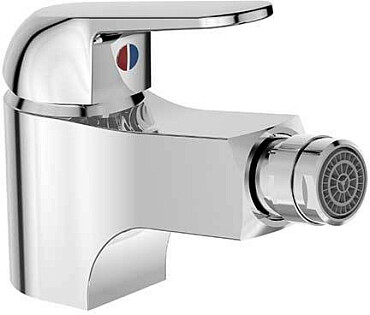 Смеситель для биде однорычажный из латуни хром Vidima Fine BA386AA