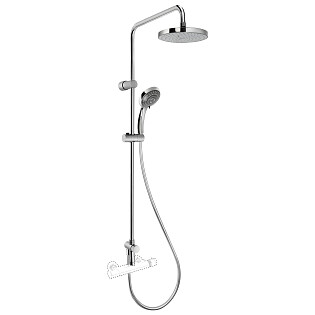 Душевой комплект хром Vitra System Rain Flo S A49234EXP