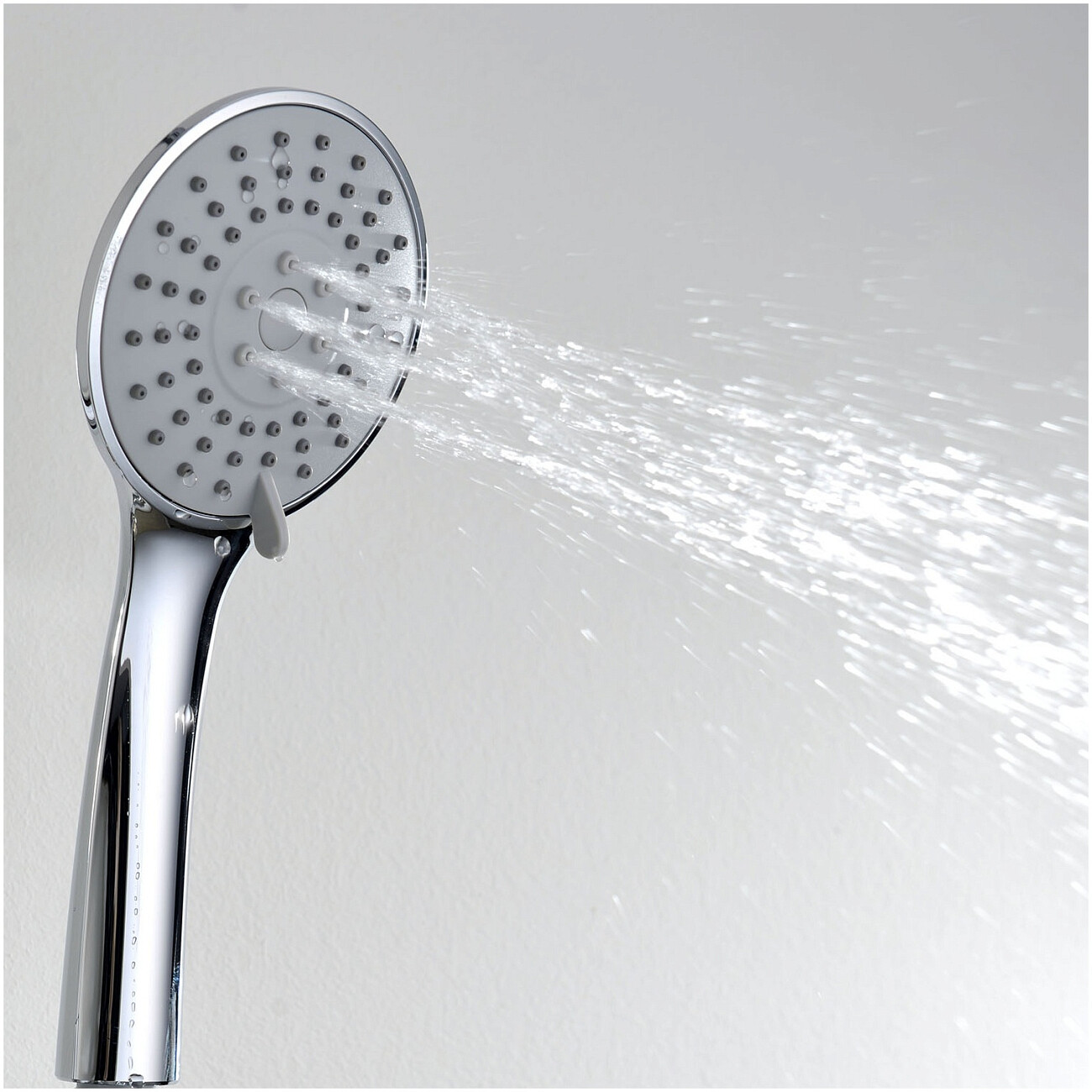 Душевая стойка с верхним душем и смесителем хром Wasserkraft A017 - изображение 4