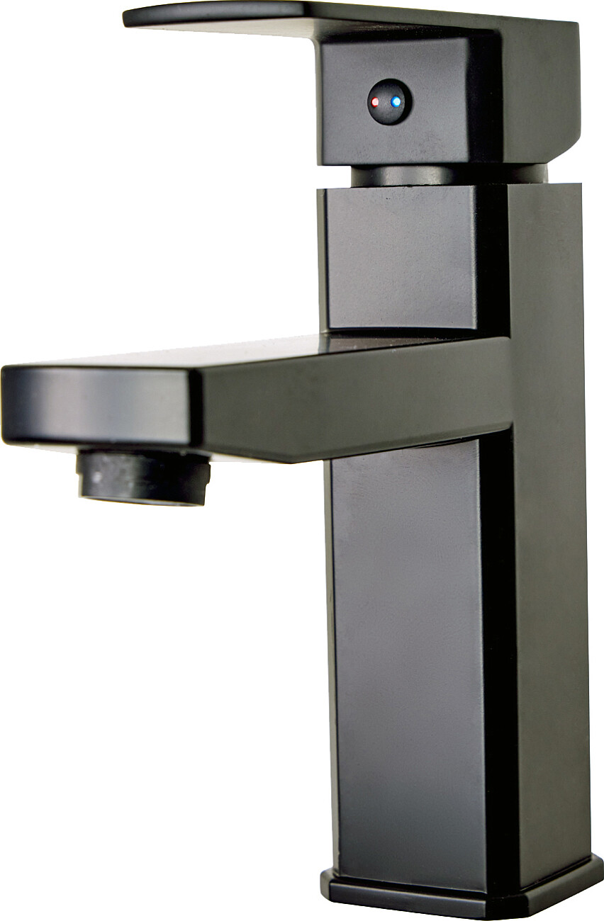 Смеситель для раковины однорычажный черный Diwo "Суздаль" SU-01b - изображение 9
