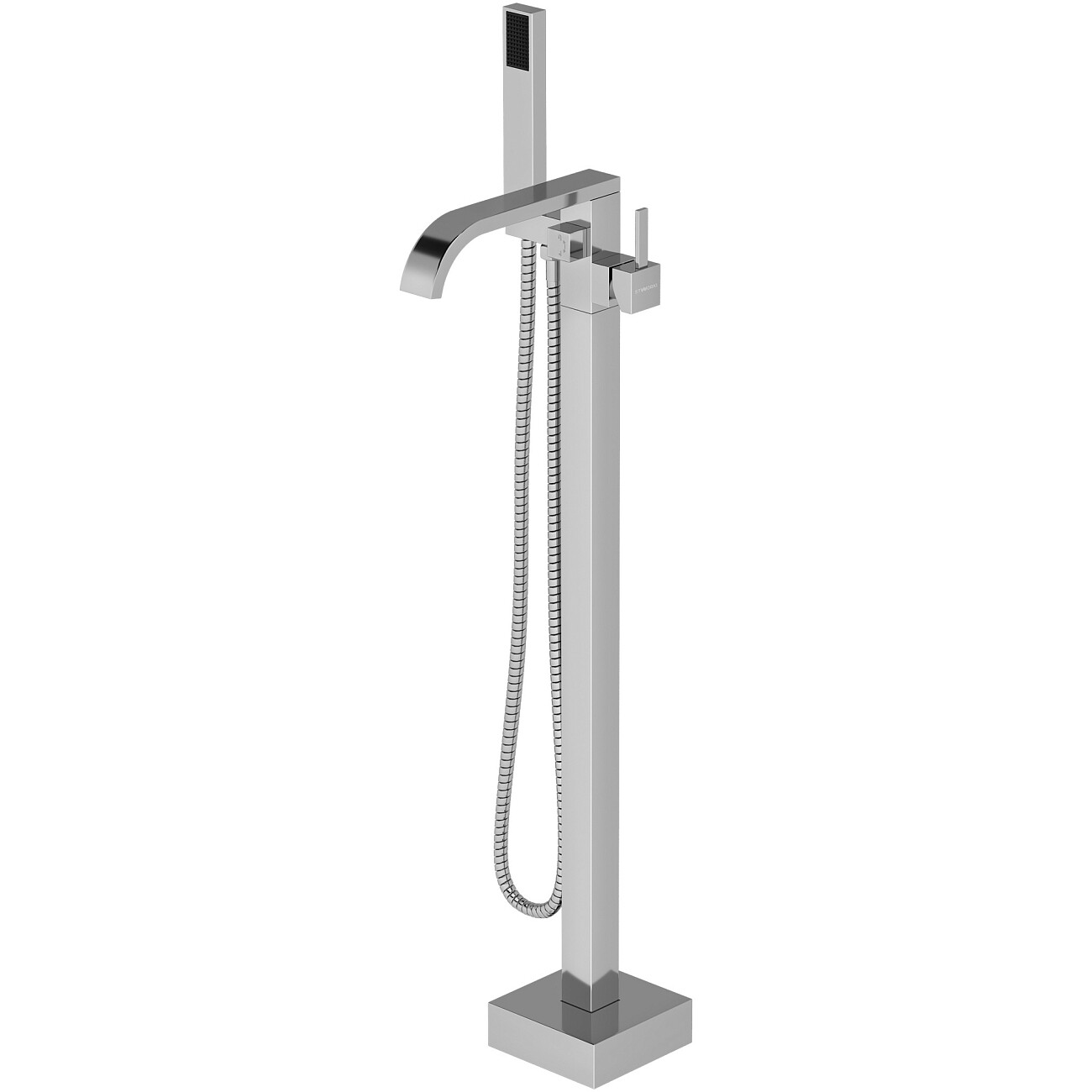 Смеситель напольный для ванны с душем хром Stworki "Эстерсунд" S31080CR - изображение 5