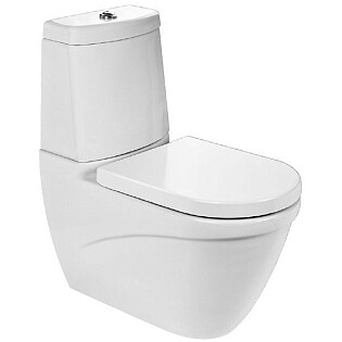 Унитаз напольный фарфоровый белый Bocchi Taormina 1017-001-0129
