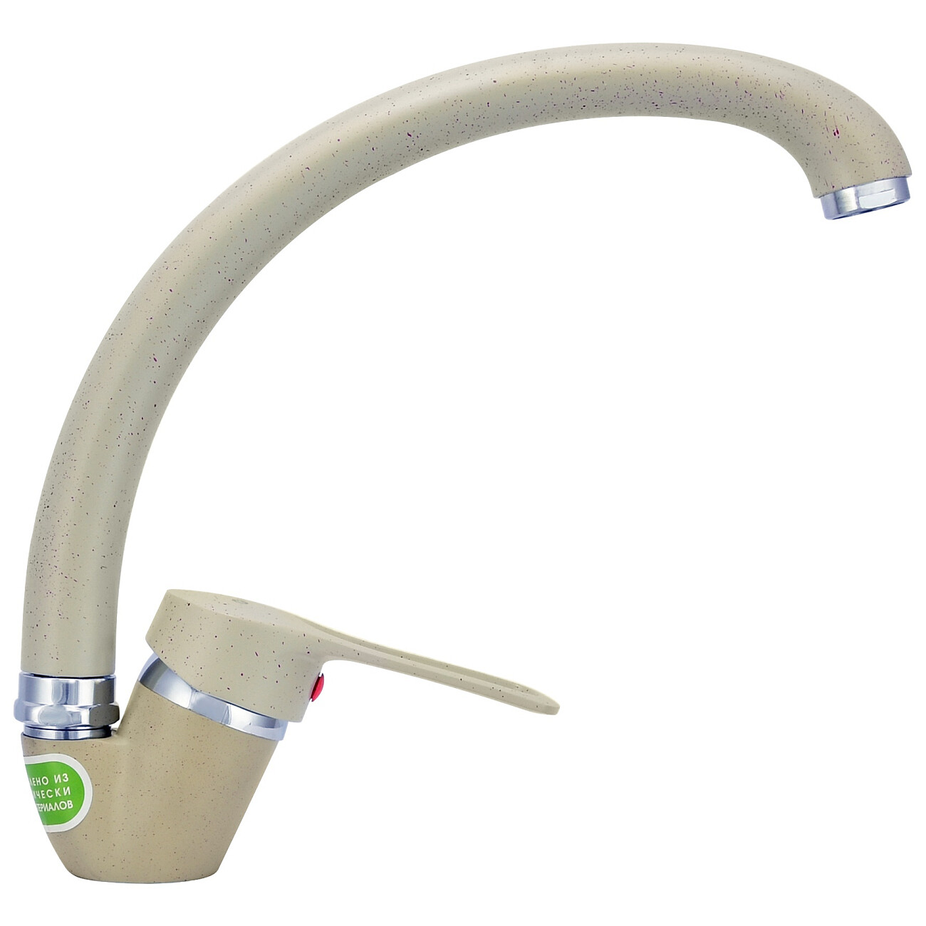 Смеситель для кухни однорычажный бежевый Juguni Luxe Capella 0402.450 - изображение 12