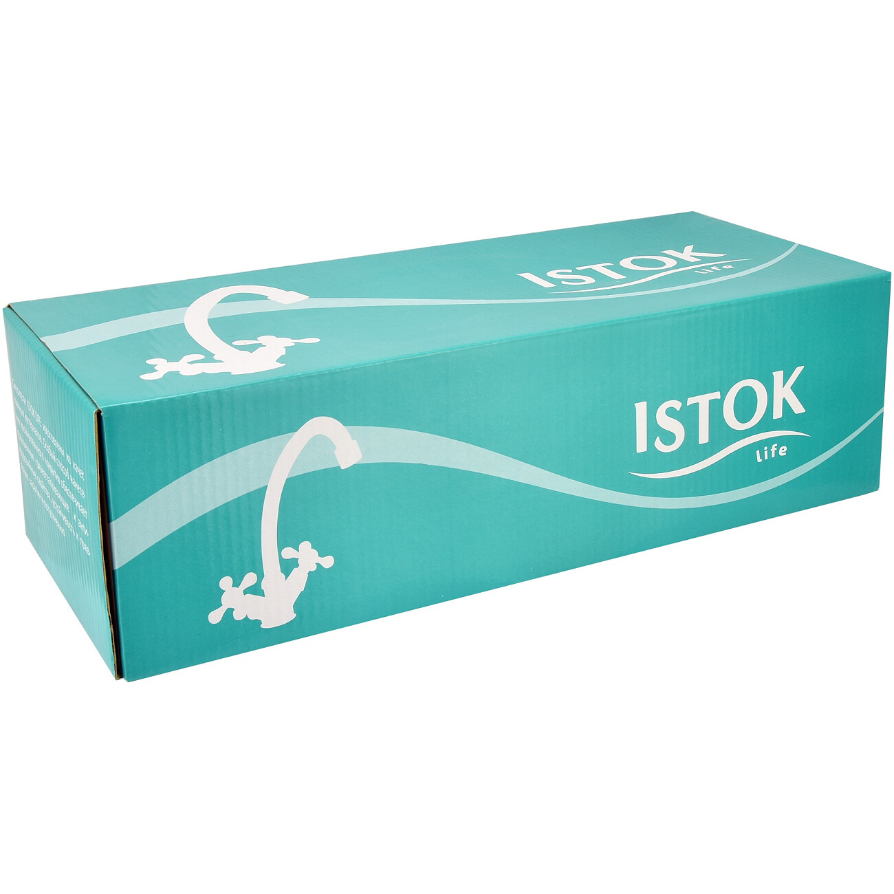 Смеситель для ванны однорычажный с душевым гарнитуром хром Istok life Standard 0402.412 - изображение 9