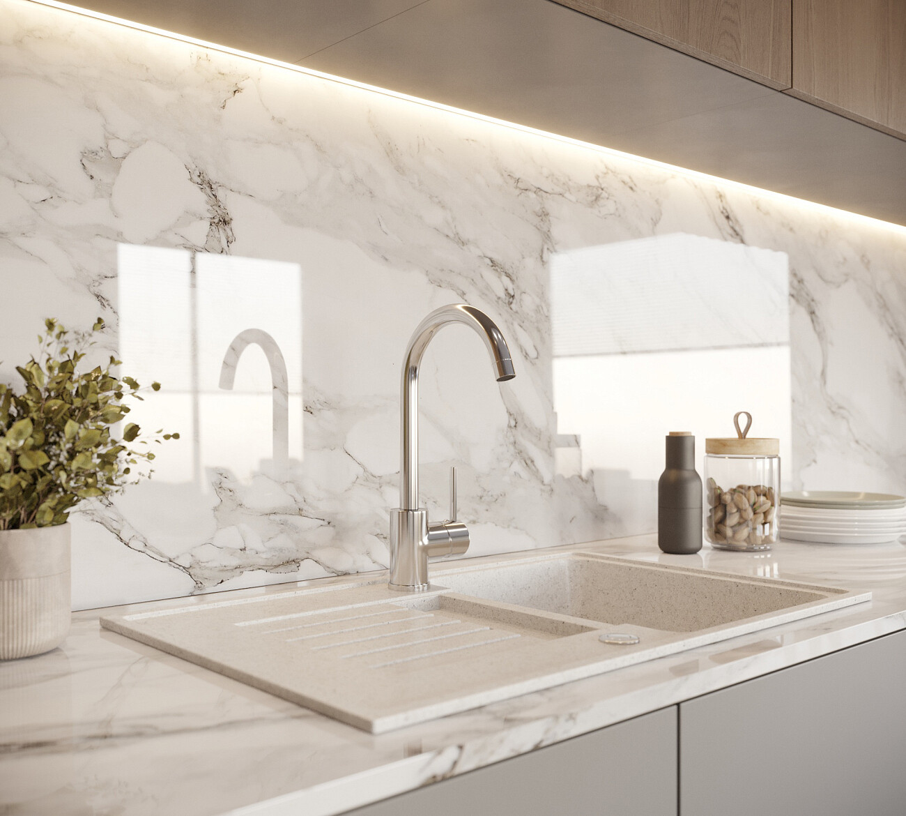 Смеситель для кухни однорычажный хром Domaci "Равенна" KS-01cr - изображение 6