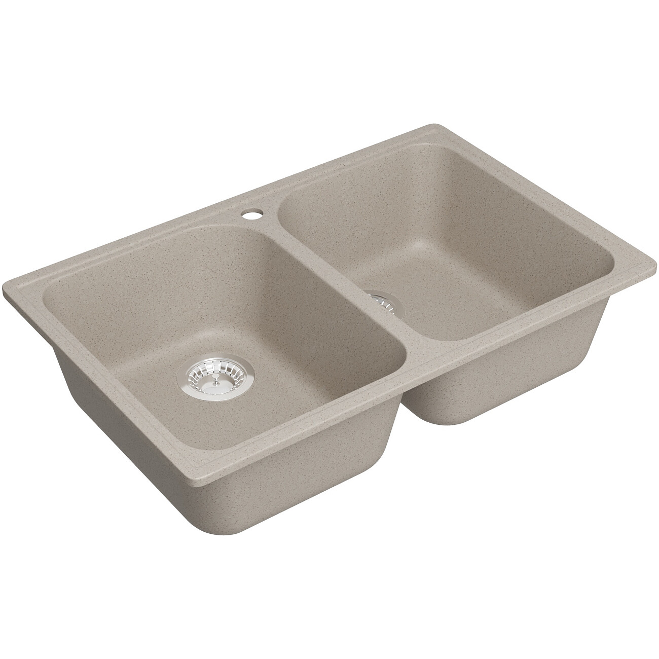 Мойка кухонная бежевая Domaci "Болонья" М-260-003 - изображение 9