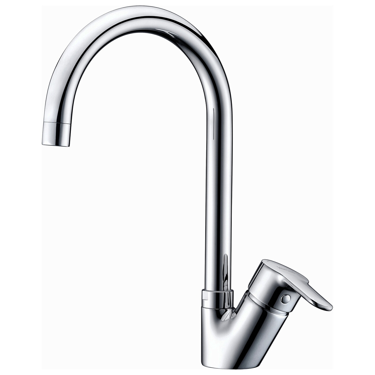 Смеситель для кухни из латуни хром Wasserkraft 24407 - изображение 3