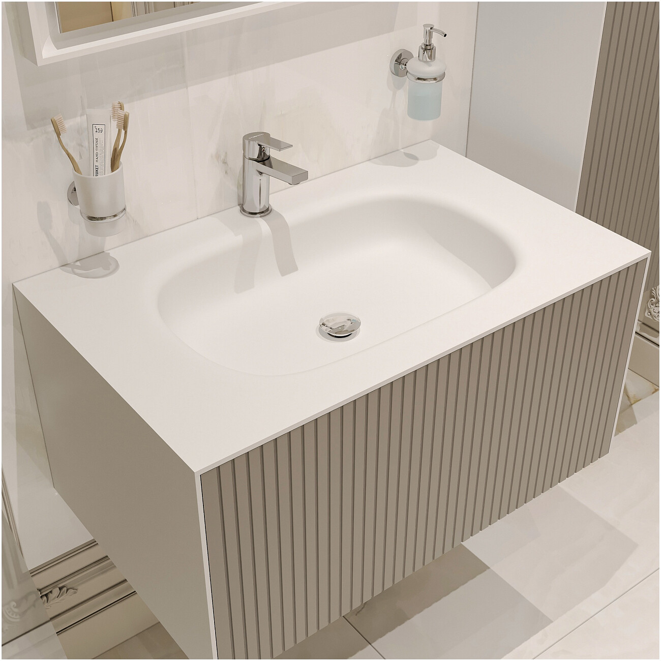 Смеситель для раковины однорычажный хром Stworki "Кронборг" S28010CR - изображение 6