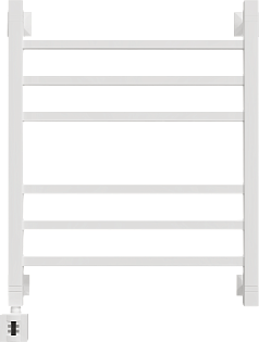 Полотенцесушитель электрический 60х50 см белый Ewrika &quot;Деметра&quot; LP L 4656759179823