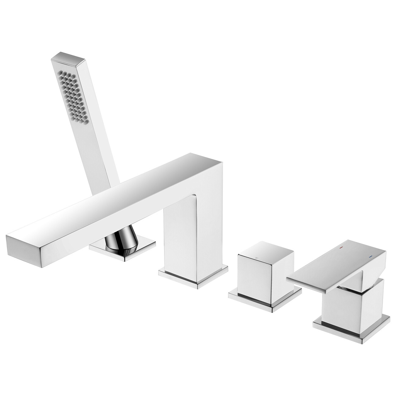 Смеситель для ванны с душем врезной хром Timo Selene 2130-00Y - изображение 2