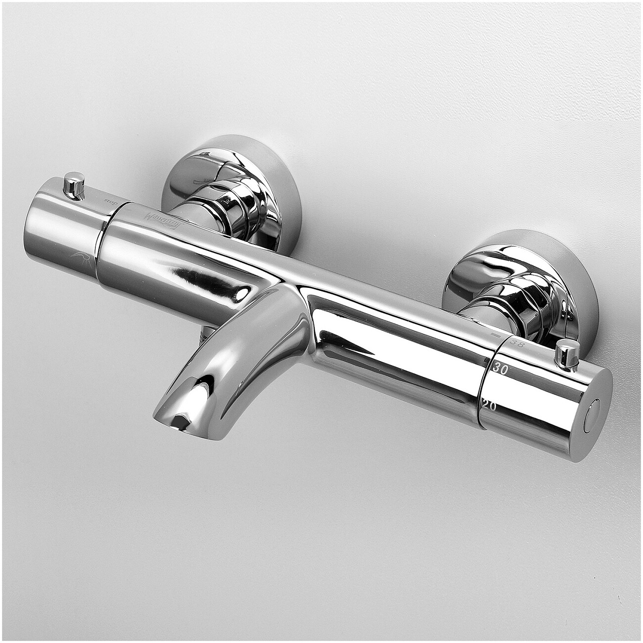 Смеситель для ванны термостатический из латуни хром Wasserkraft 4811 Thermo - изображение 2