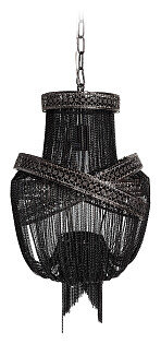 Люстра каскадная Guadarta Nero Чёрная 
