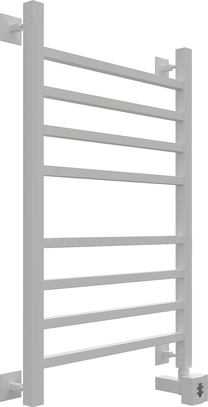 Полотенцесушитель электрический 80х50 см белый Ewrika "Деметра" LP R 4656759179793 - изображение 8