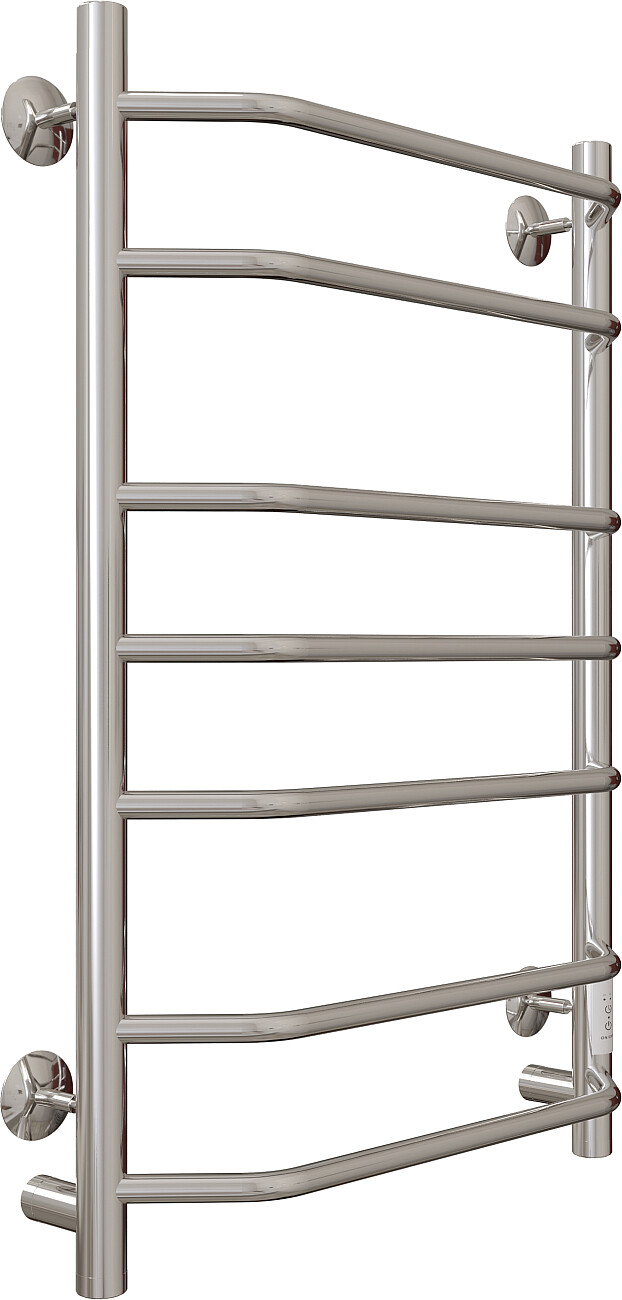 Полотенцесушитель электрический 80х50 см хром Ewrika "Сафо БР3" - изображение 5