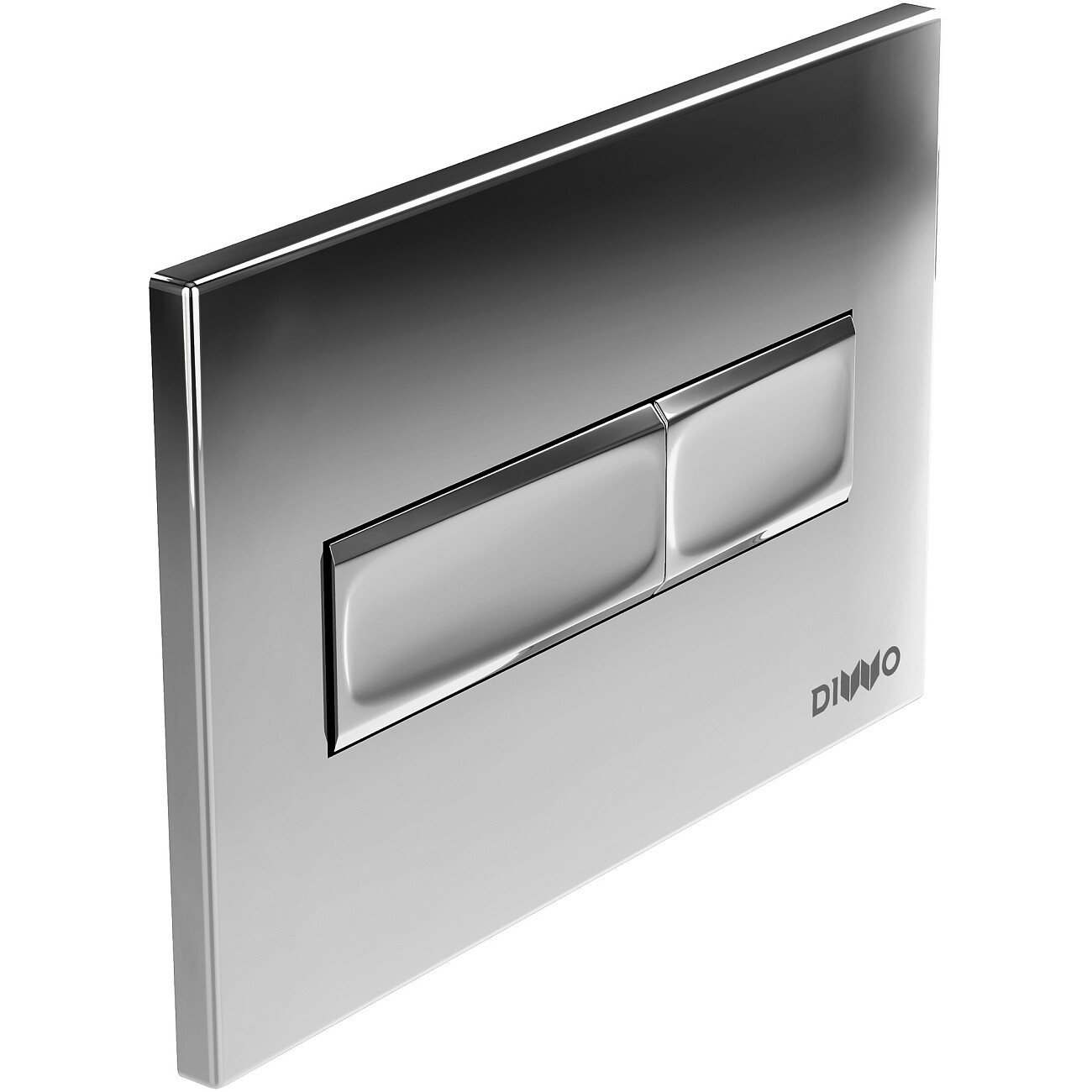 Кнопка смыва для унитаза 16,45х24,5 см хром Diwo 7322 - изображение 9