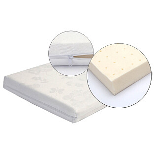 Подушка для сна 30х40 см белая Baby Lattice Midi