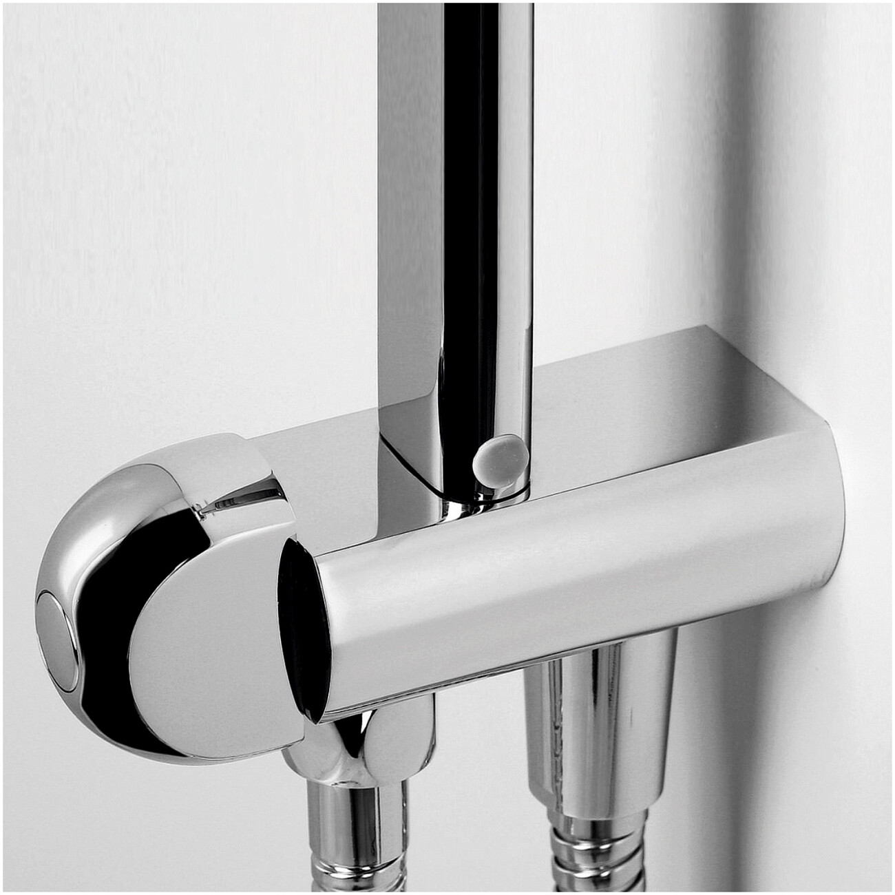Душевая стойка с верхним душем и смесителем хром Wasserkraft A042 - изображение 6