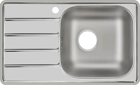 Мойка кухонная сталь Domaci &quot;Равенна&quot; Rand DGR 780х480 (6) R1TG R