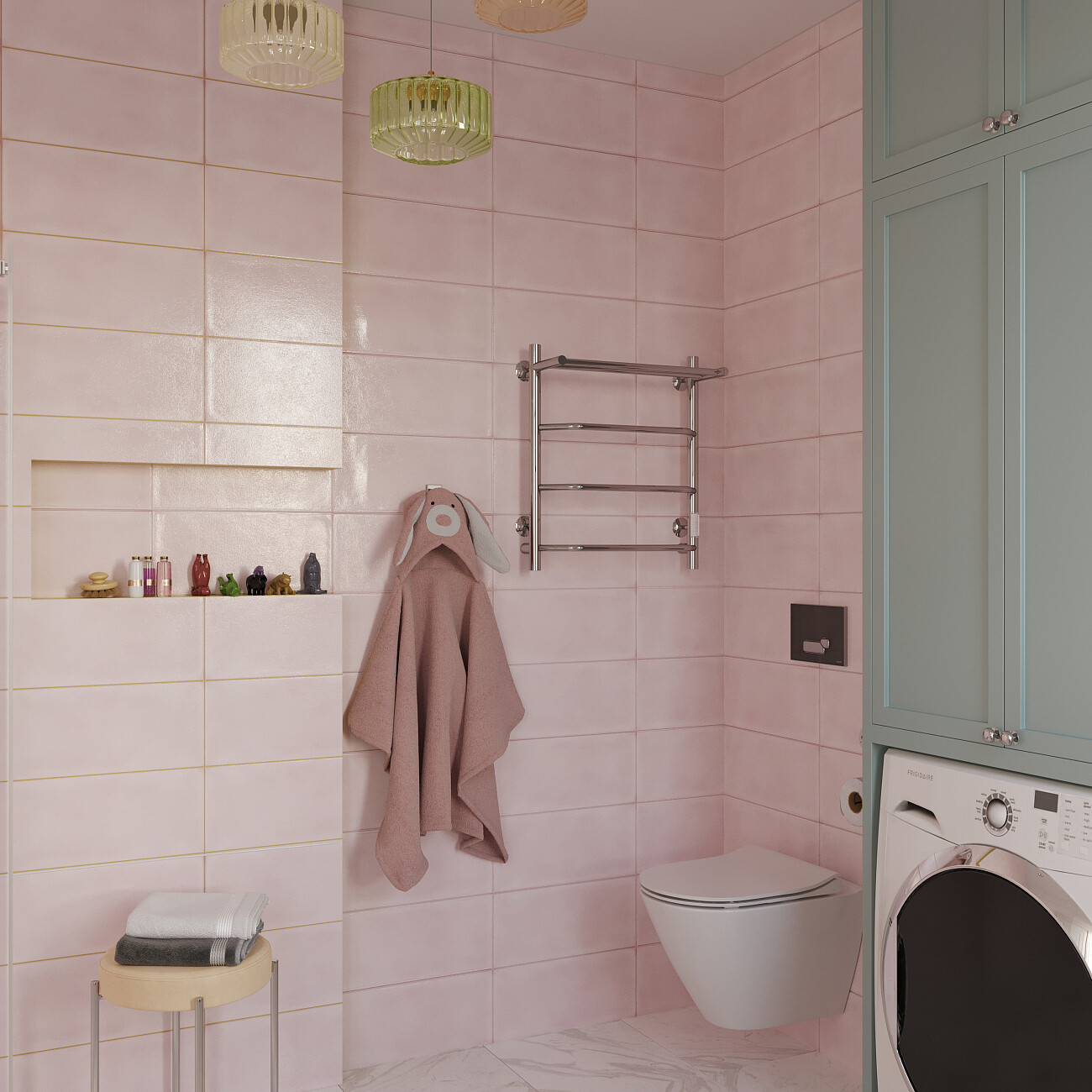 Полотенцесушитель электрический 60х50 см хром Ewrika "Сафо БРР" - изображение 4