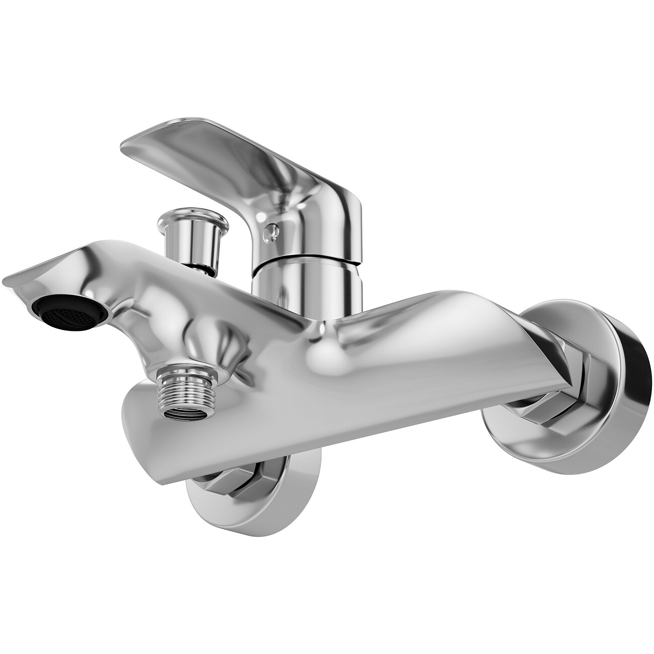 Смеситель для ванны с душем настенный хром Stworki "Копенгаген" S42100CR - изображение 7