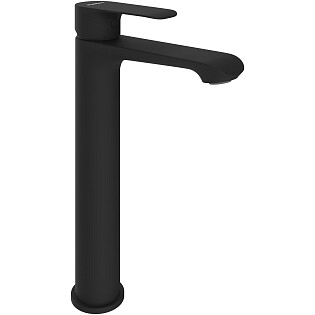 Смеситель для раковины однорычажный черный Stworki &quot;Копенгаген&quot; S42020BK