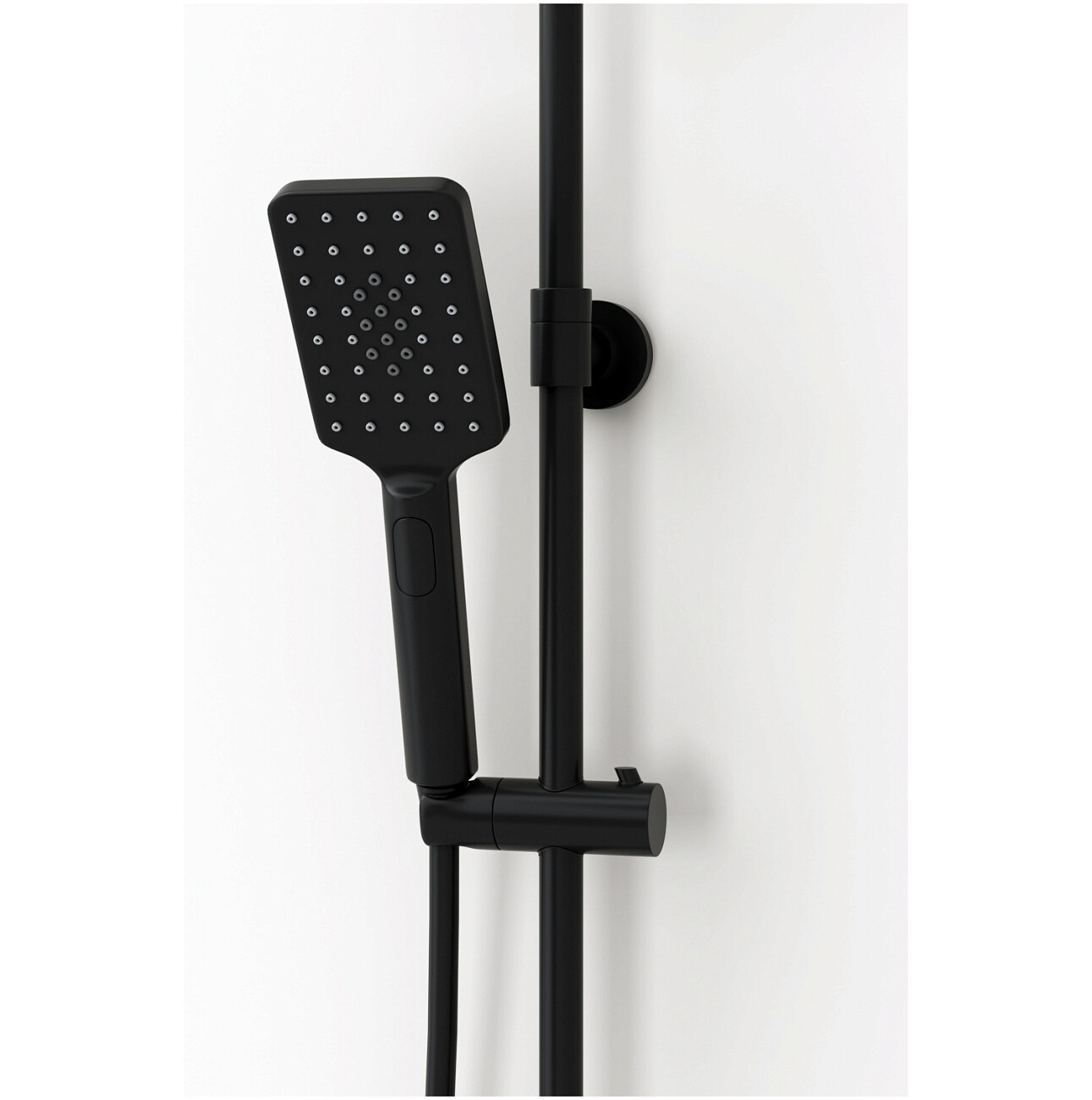 Душевая система со смесителем из латуни черная Wasserkraft A27701 - изображение 10