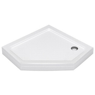 Душевой поддон 100х100 см белый Wasserkraft Isen 26T38 9063375