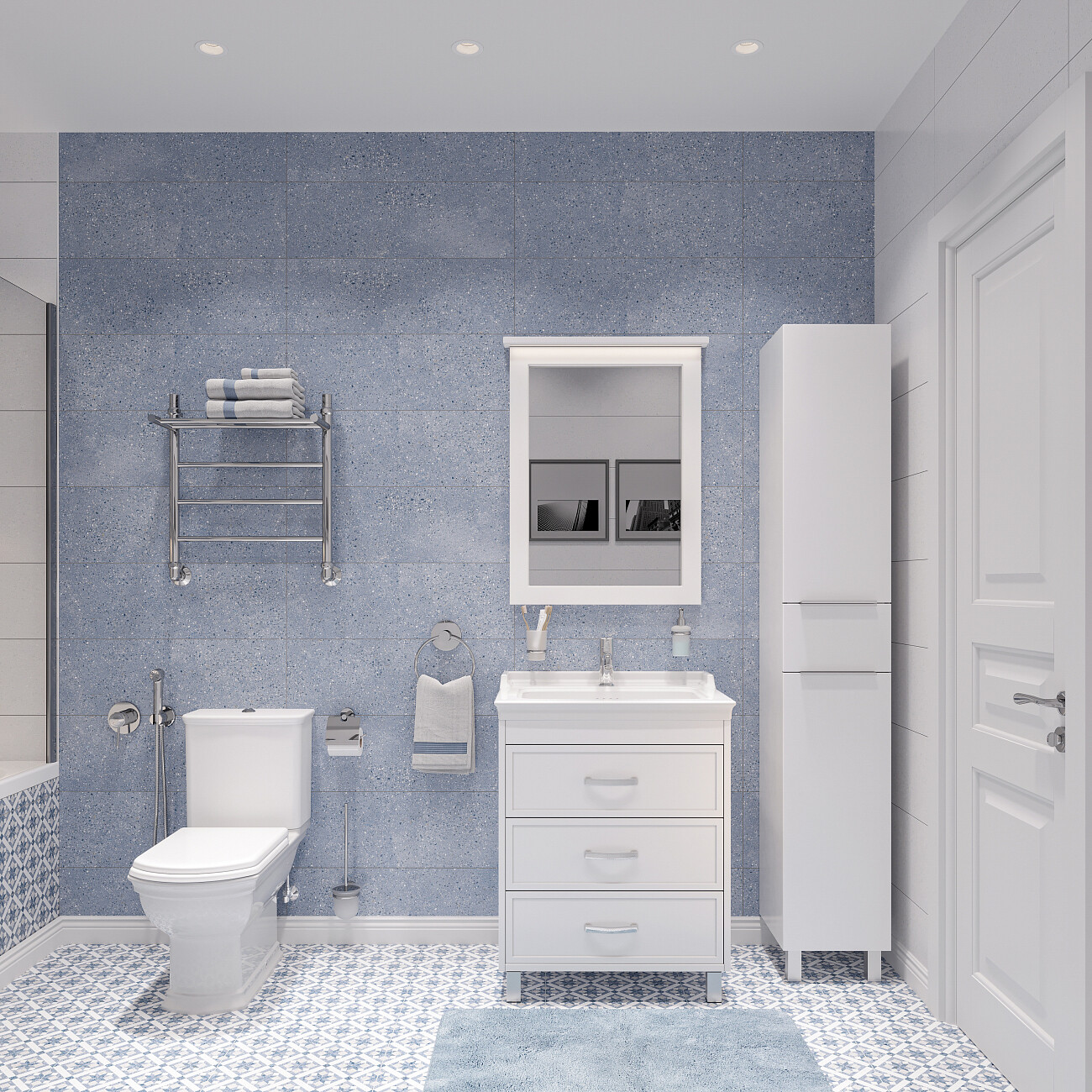 Раковина мебельная фарфоровая 65 см белая Stworki Valarte - изображение 4