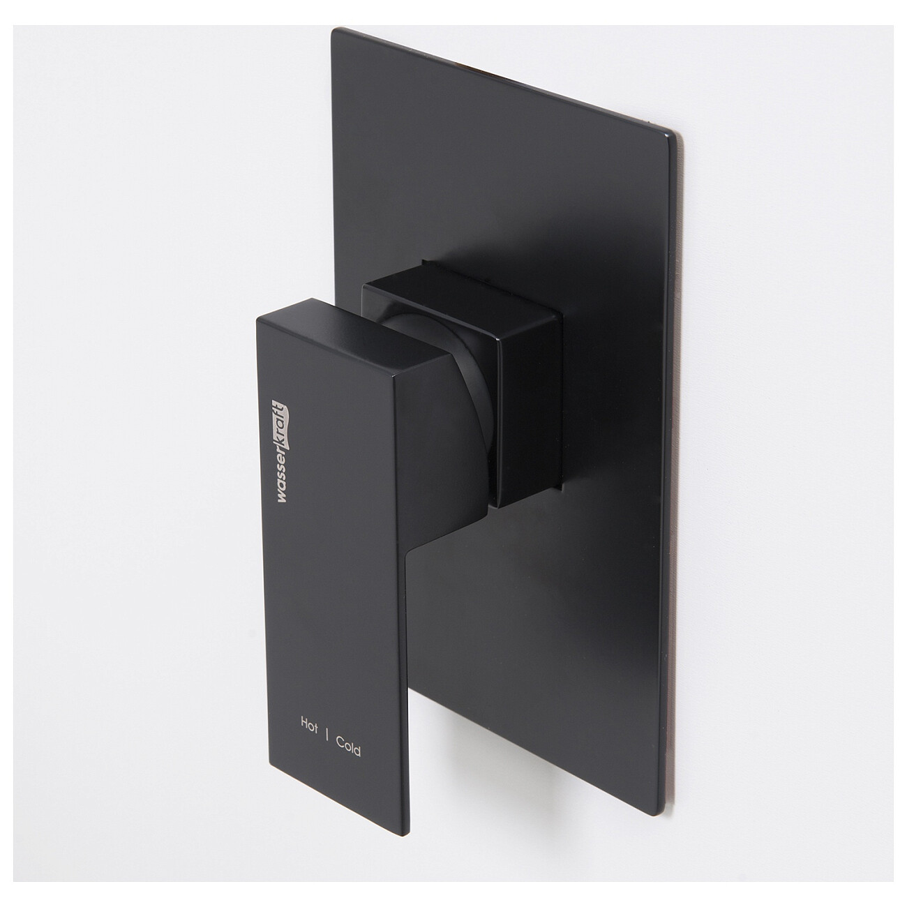 Смеситель для душа из латуни черный Wasserkraft 2051 - изображение 3