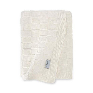 Плед детский 120х80 см белый снег