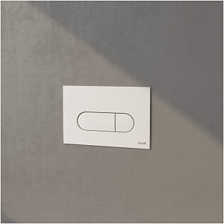 Кнопка смыва пластиковая белая глянцевая VitrA Root Round 740-2200