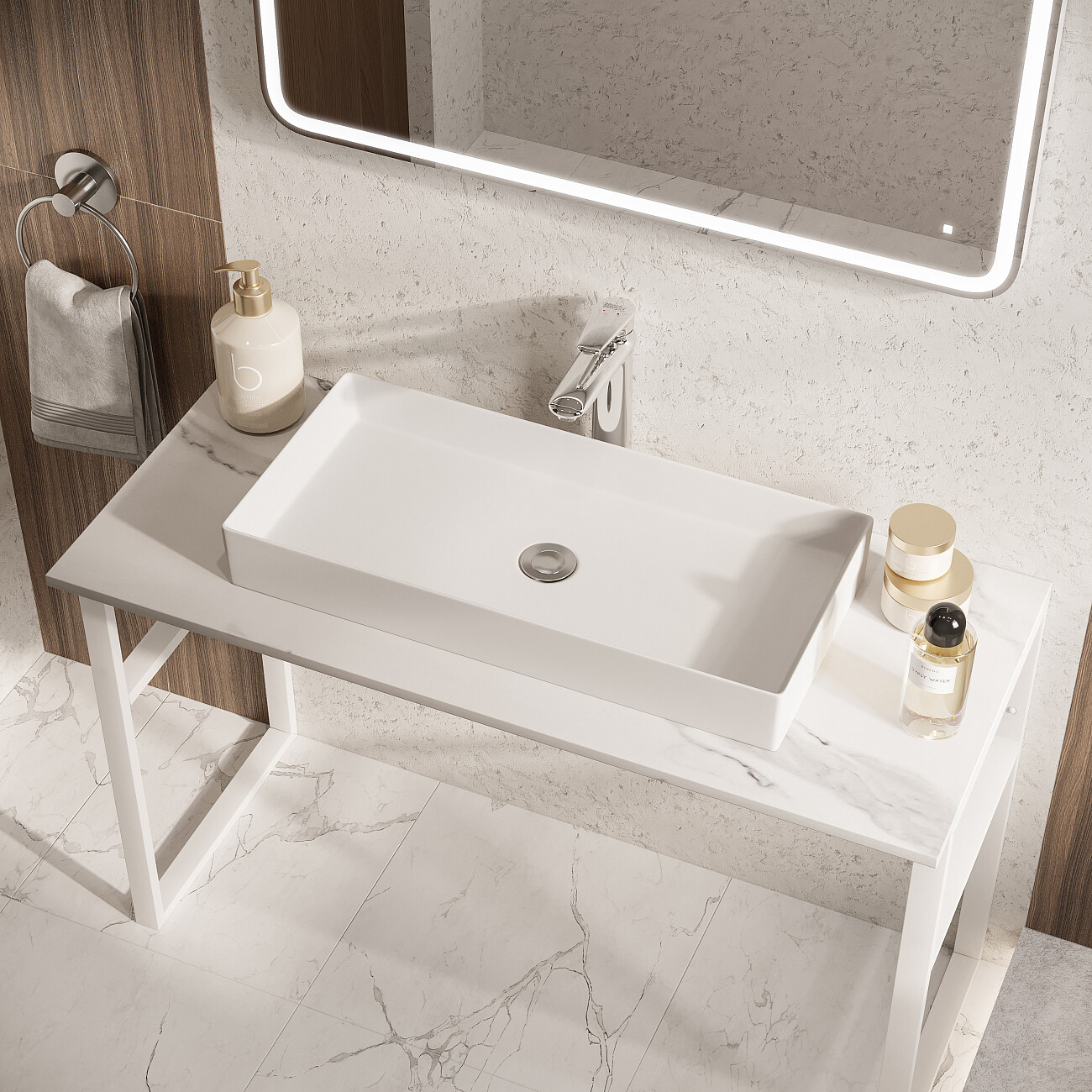 Раковина-чаша фаянсовая 75 см антрацит Stworki "Рандерс" 3075-KL - изображение 6