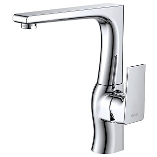 Смеситель для кухни однорычажный хром D&K Rhein Hertz DA1292401