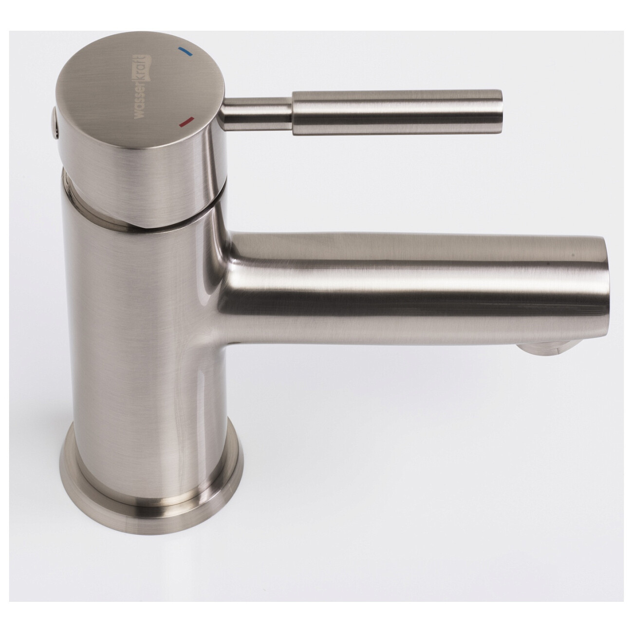 Смеситель для раковины из латуни никель Wasserkraft 4203 - изображение 7