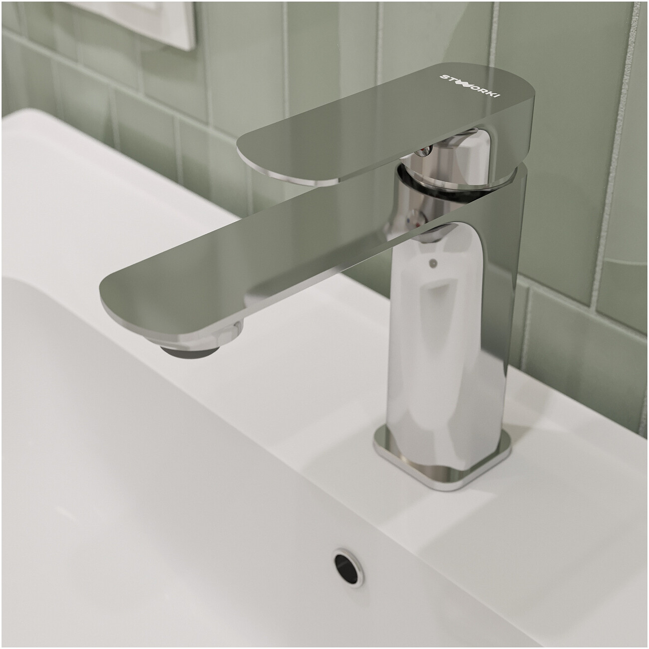 Смеситель для раковины однорычажный хром Stworki "Вестерос" S26010CR - изображение 5