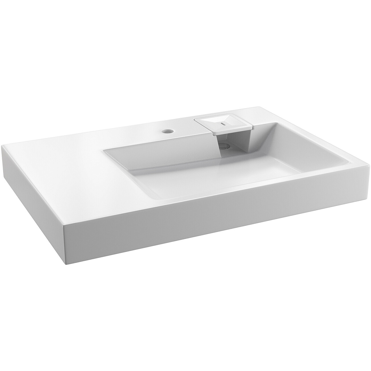 Раковина на стиральную машину 55х80 см белая Diwo "Псков" RnDPA-55 55 - изображение 6