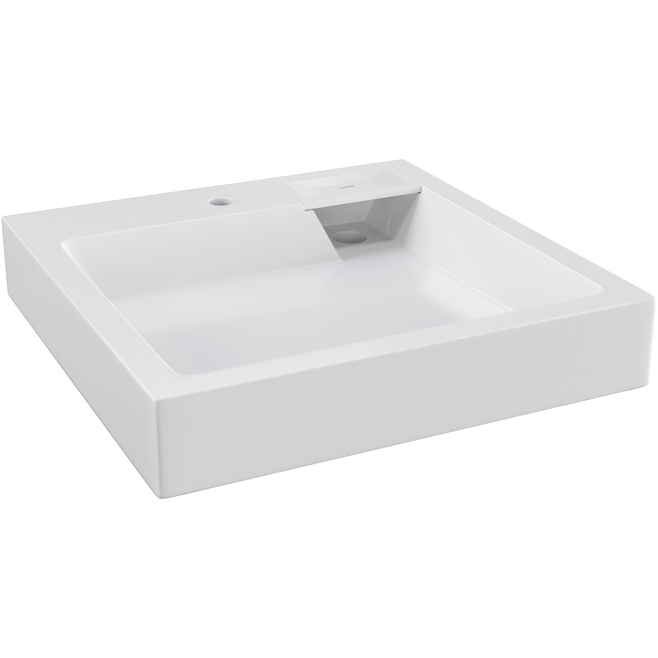 Раковина на стиральную машину 60х60 см белая Diwo "Углич" RnDUL-60 - изображение 7