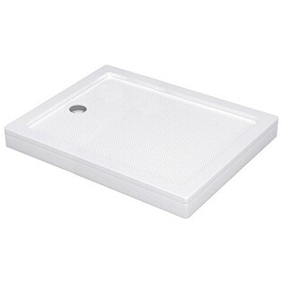 Душевой поддон акриловый прямоугольный 90х120 см белый Wasserkraft Amper 29T07