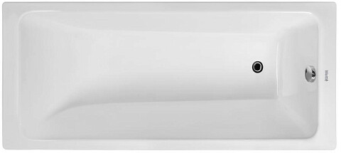 Ванна чугунная 160х70 см белая Wotte Line 1600x700